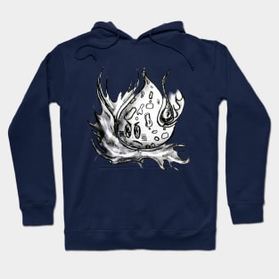 Abstract fun gaming angry fireball monster lava orc goblin Hoodie